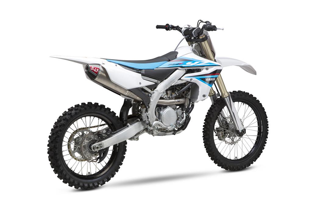 Komplet výfuk RS4 - Titan - YAMAHA YZ250F 2019 SIGNATURE RS-4 FS TI-TI-CF