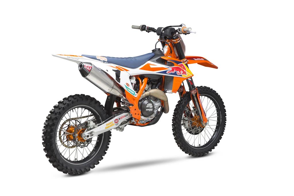 Tlmivka výfuku Yoshimura RS4 KTM 450SX-F/HUSQVARNA FC450 19-23 + Gas Gas RS-4 SO SS-AL-CF