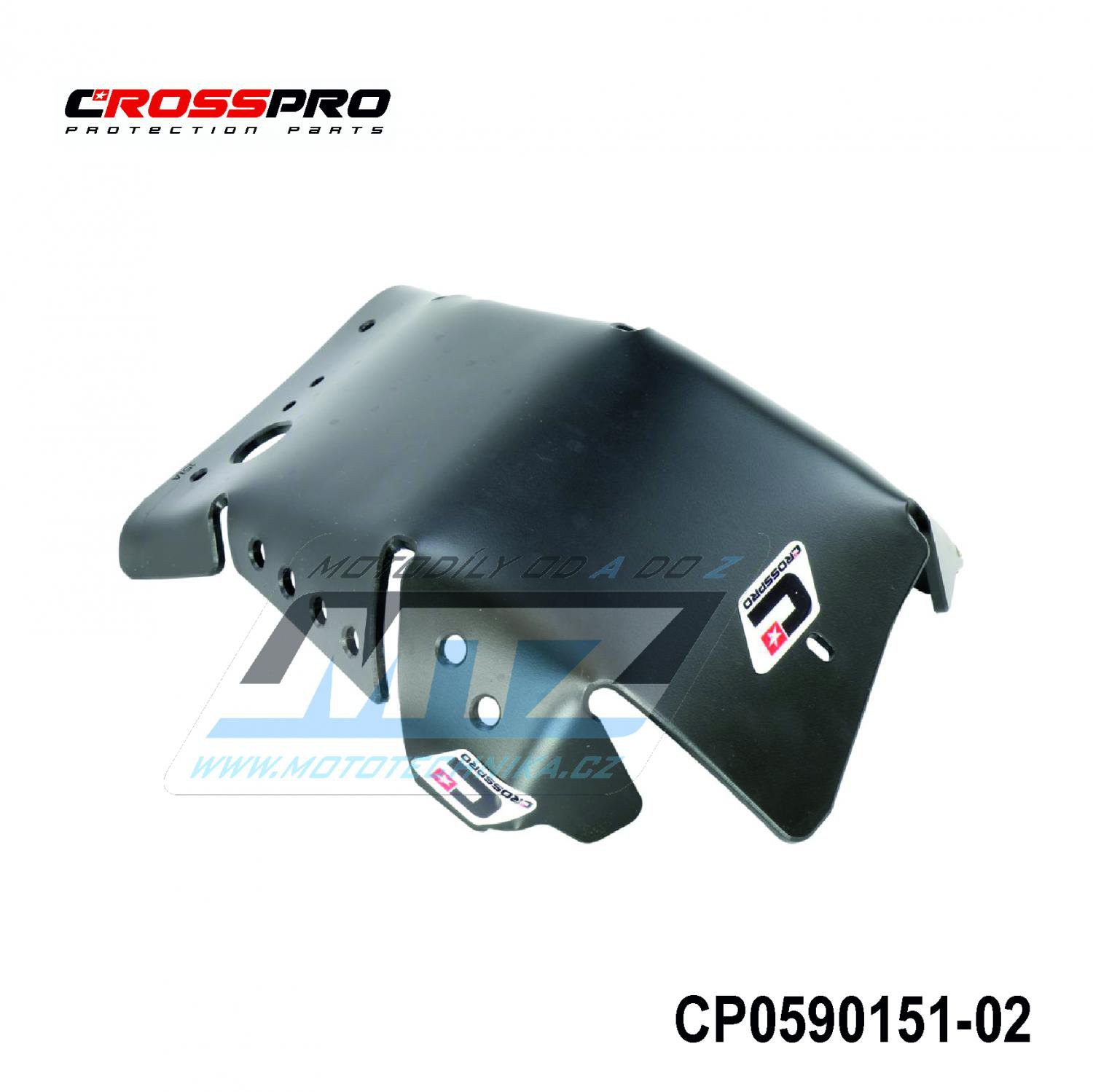 Kryt pod motor plastový DTC Engine Guard - KTM 250SXF+350SXF/16-18 + Husqvarna FC250+FC350/16-18 (farba čierna)