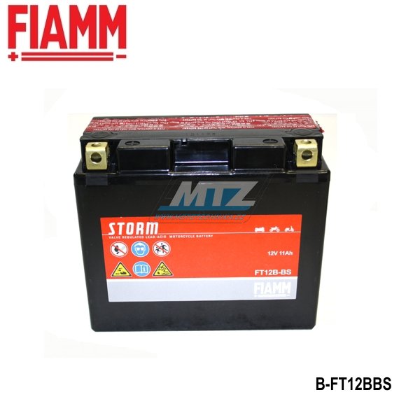 Batéria (akumulátor motocyklový) YT12B-BS (12V-10Ah)