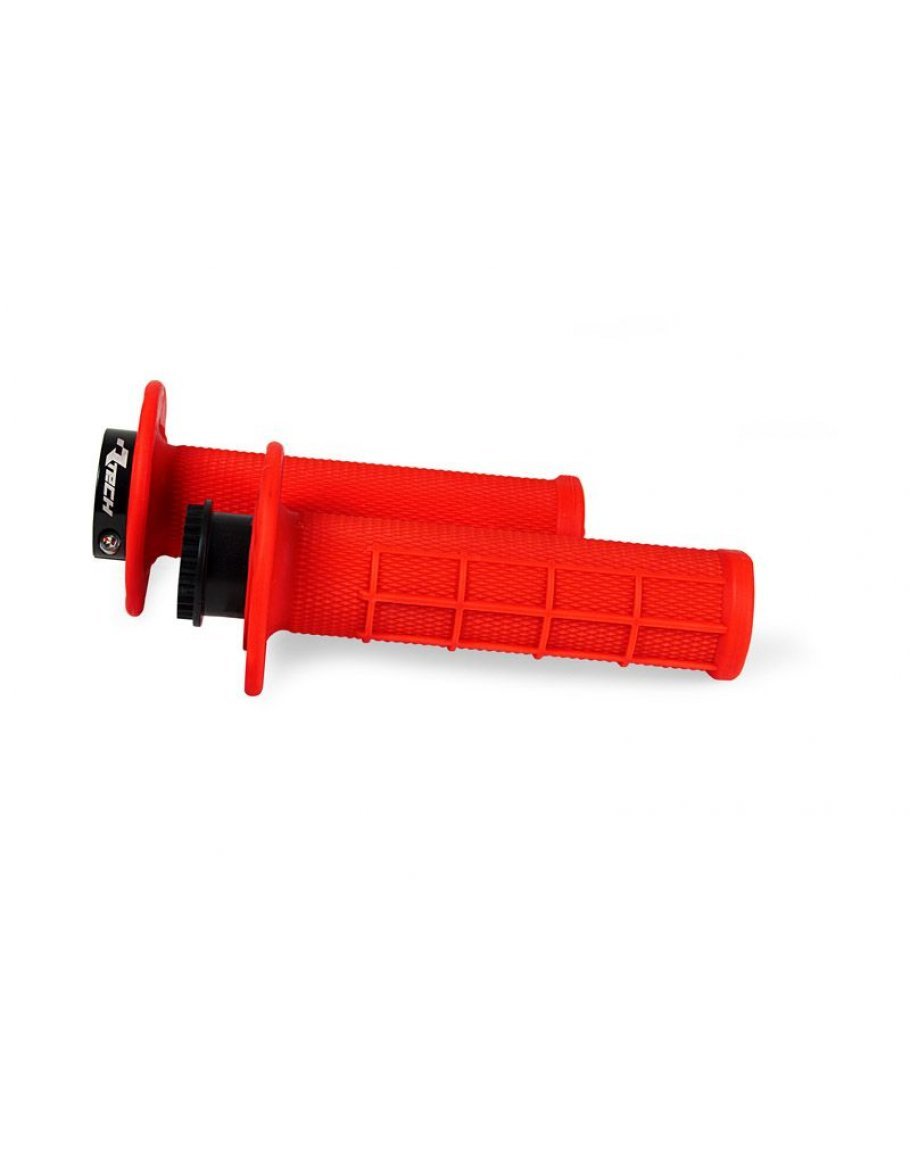 Rukoväte Rtech R20 LOCK-ON waffle fluo červené BETA,KTM SX 50/65