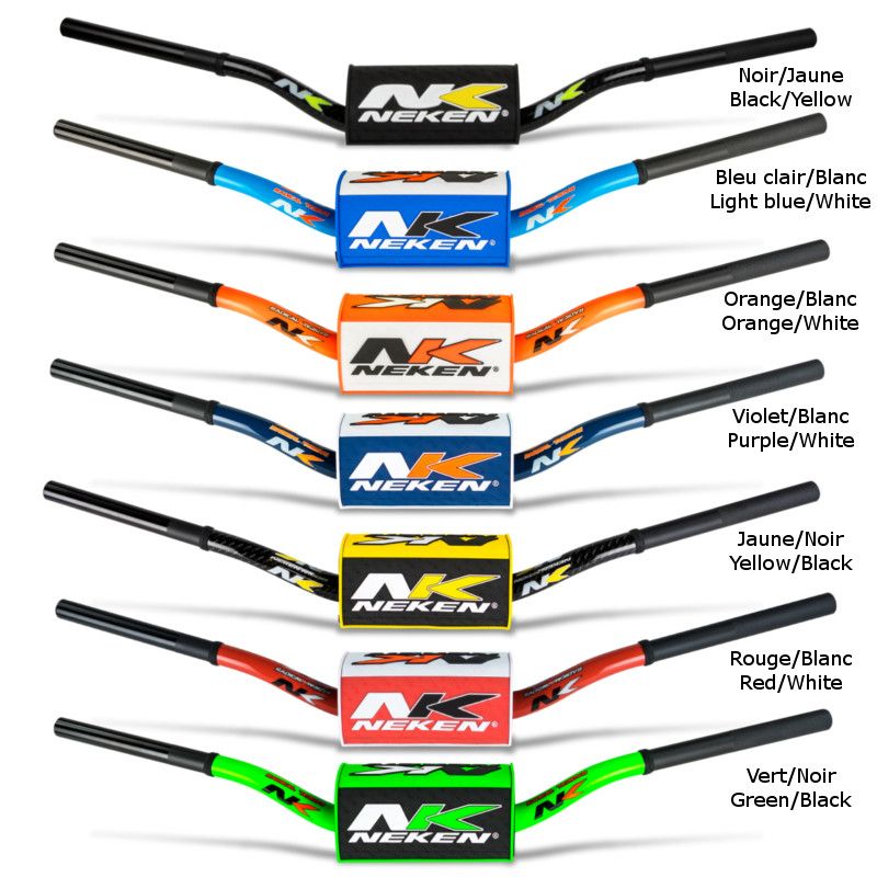 Riadidlá Neken Fat bar 28,6 mm FMX zakrivená replika Pastrana