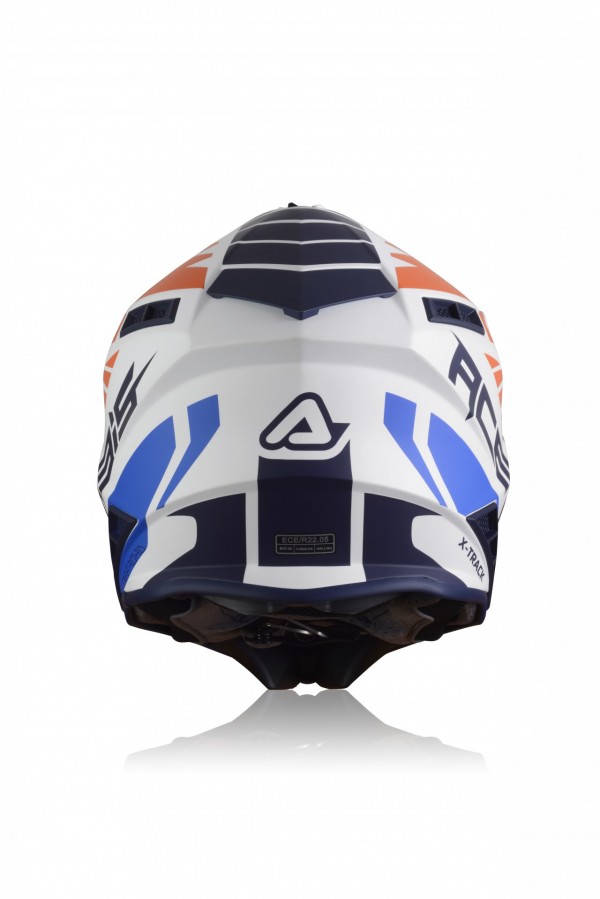PRILBA ACERBIS X-TRACK - ORANGE/BLUE