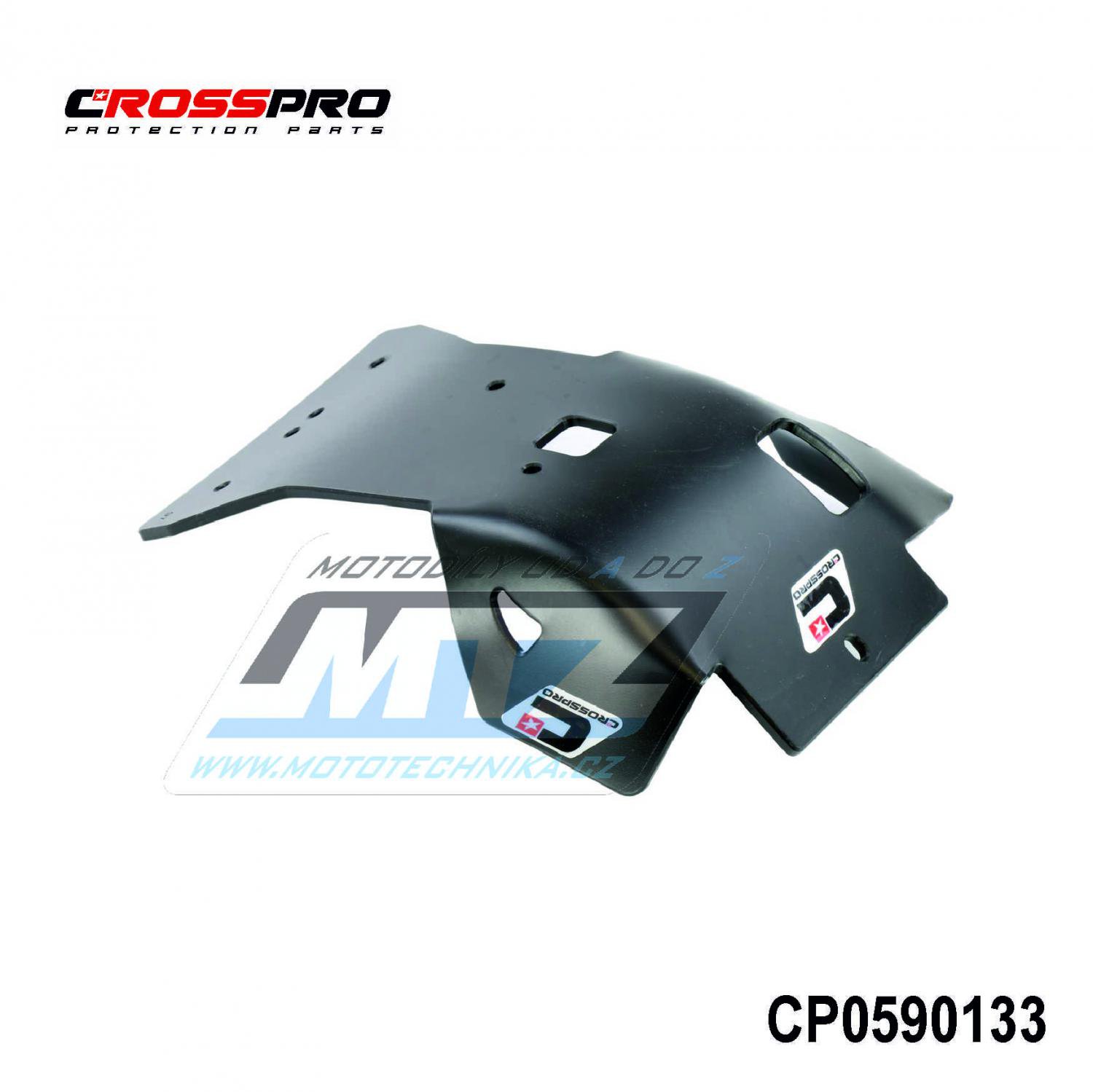 Kryt pod motor plastový DTC Engine Guard - KTM 250EXC +300EXC / 12-16 + 250XCW + 300XCW / 16 + Husqvarna TE250 + TE300 / 14-15 + Husaberg TE250 + TE300 / 13 (farba čierna)