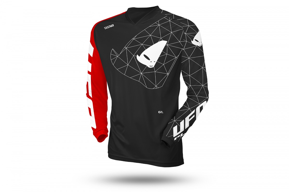 UFO Dres TECNO 2024 čierno - červený