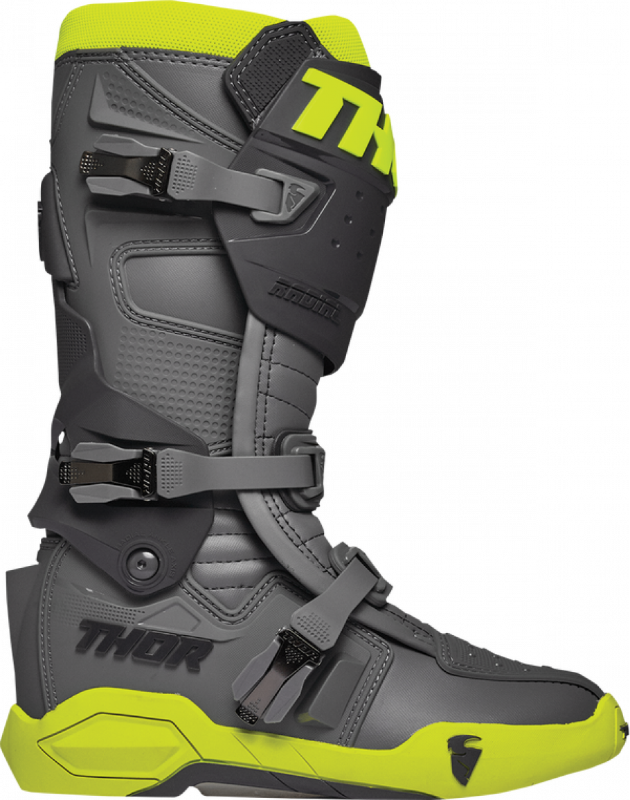 Čižmy THOR RADIAL gray/flo yellow
