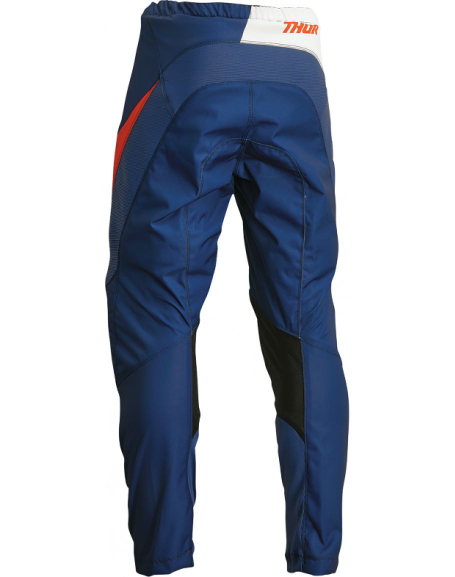 Nohavice Thor Sector Edge navy/orange 2023 detské
