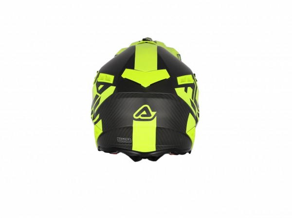 Motokrosová Prilba Acerbis STEEL CARBON - YELLOW
