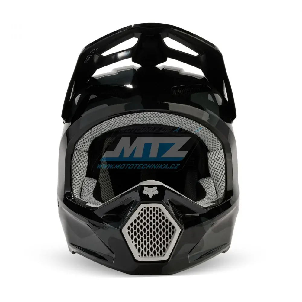 Prilba Fox V1 Bnker - čierna camo