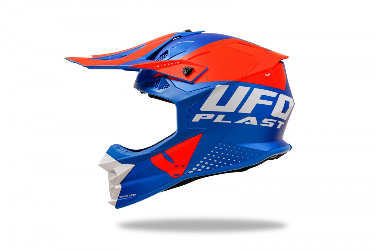 UFO Prilba INTREPID 2024 modrá/oranžová