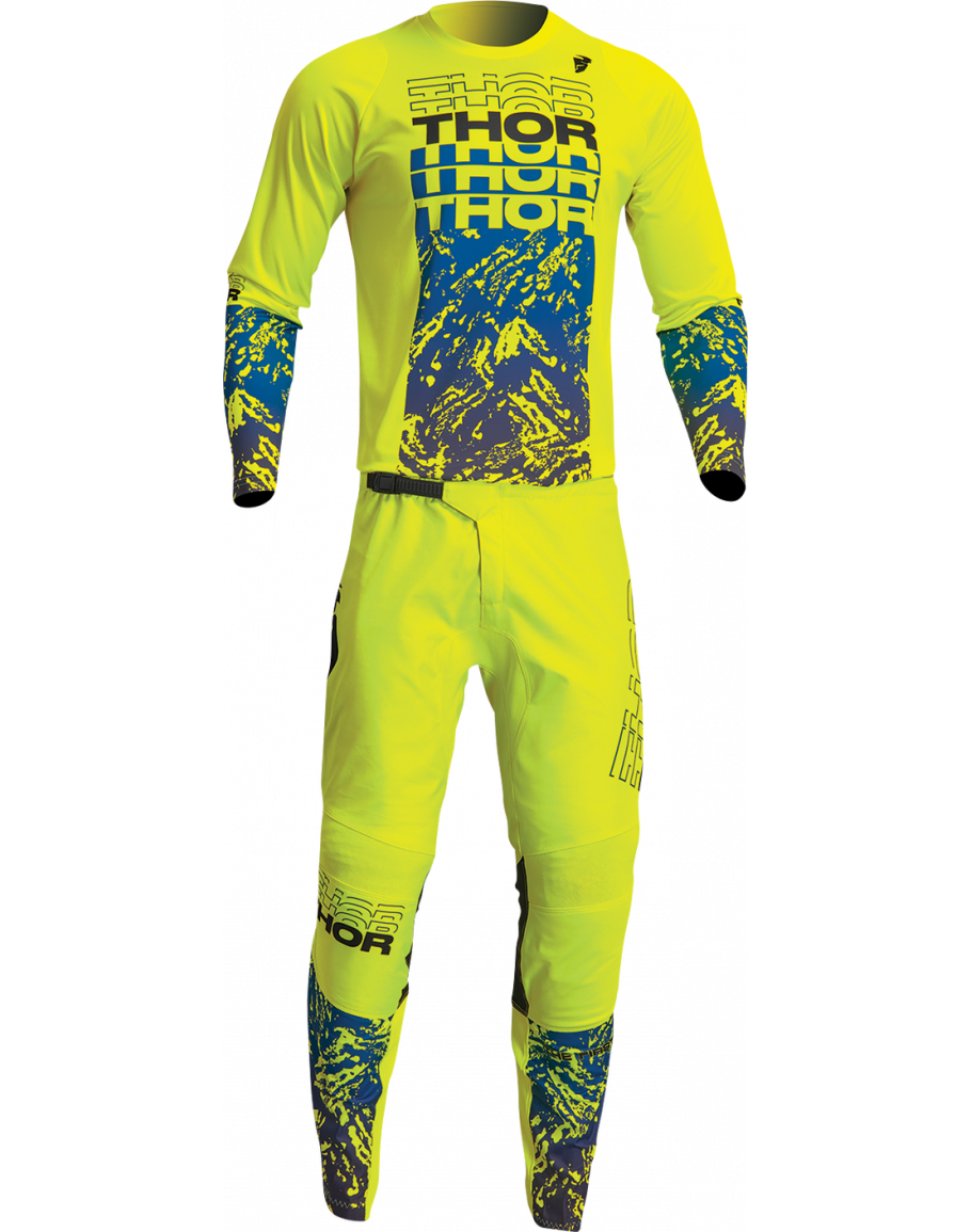 Nohavice Thor Sector Atlas acid/blue 2023