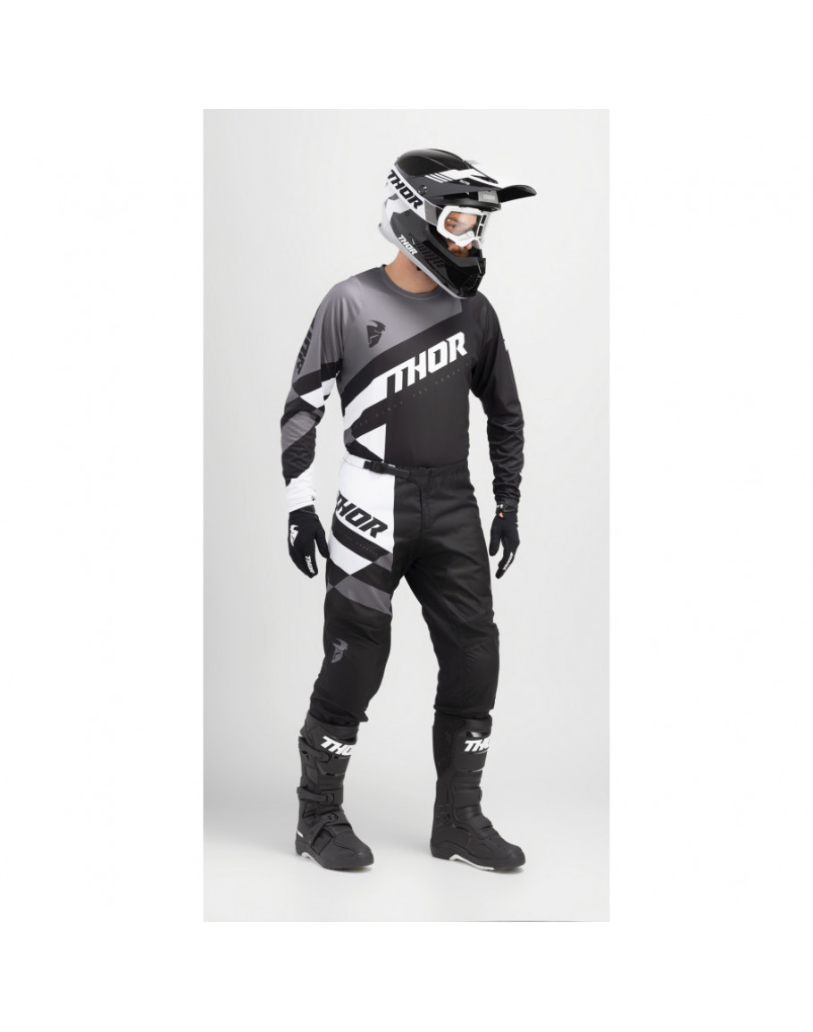 Nohavice Thor Sector Checker black/gray 2024