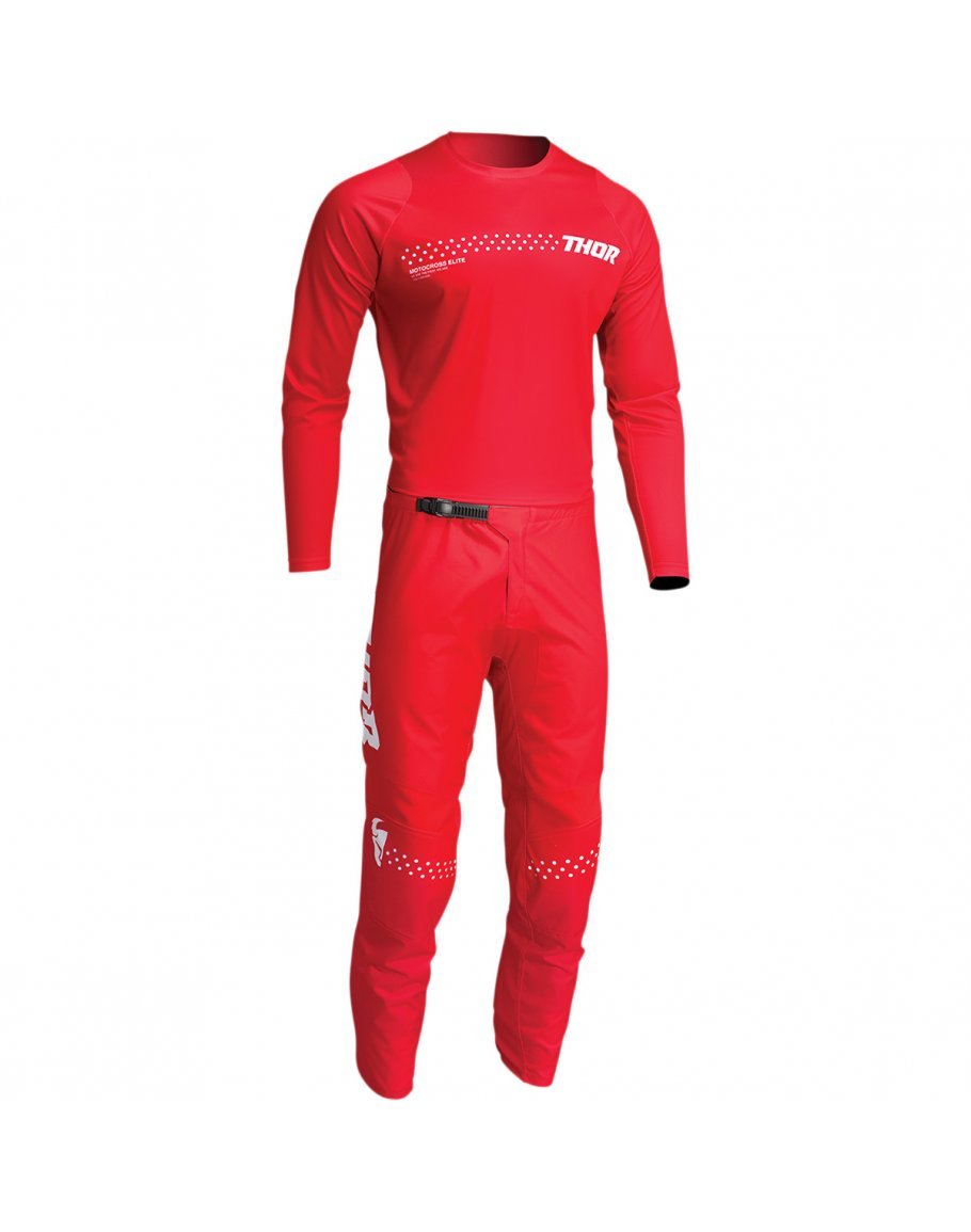 Nohavice Thor Sector Minimal red 2022