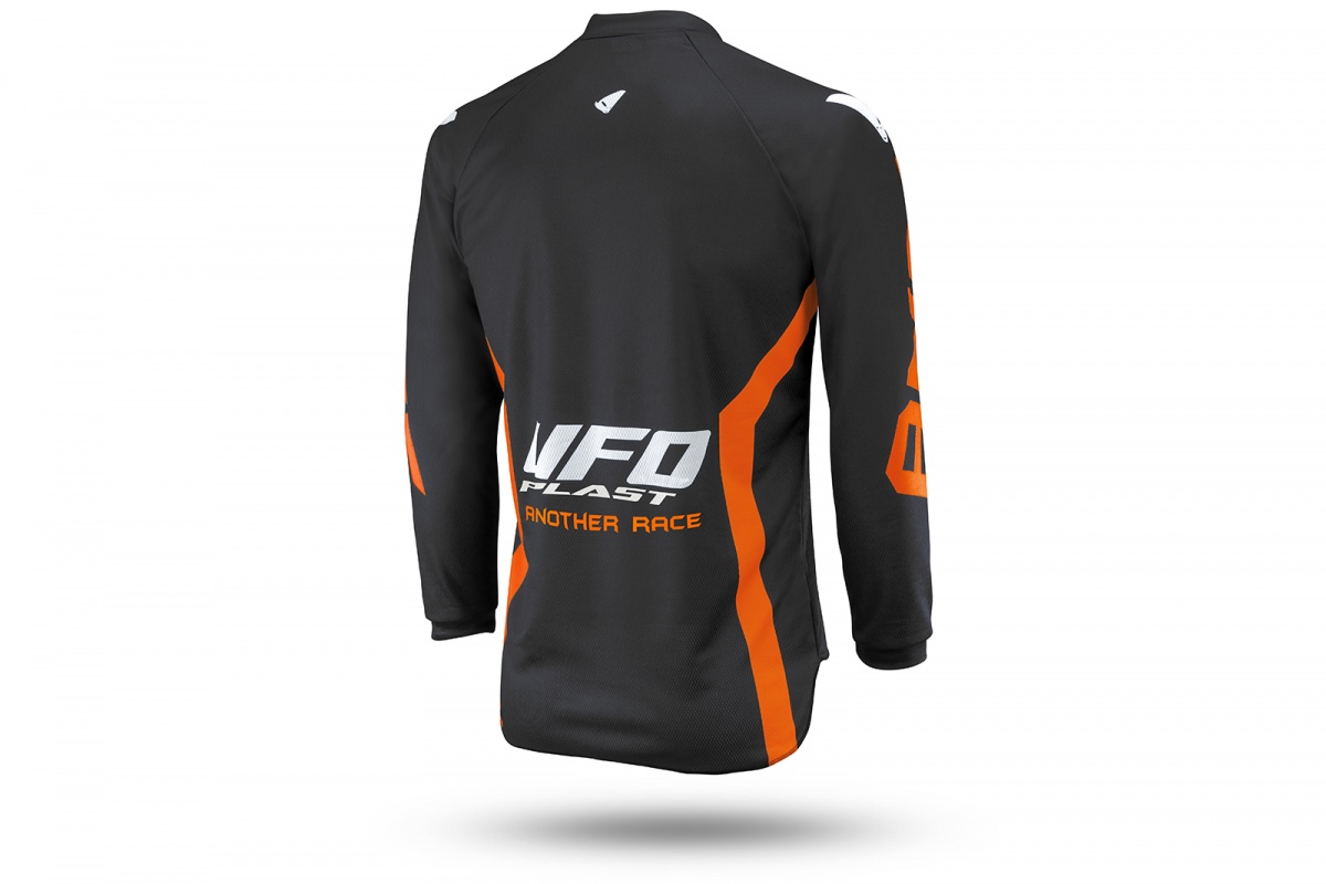 UFO detský dres Another Race neonová oranžová