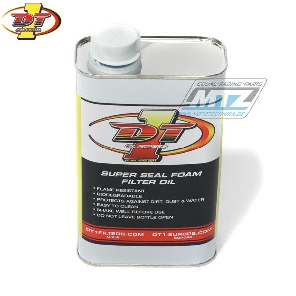 Olej/Mazanie na penové vzduchové filtre DT1 Super Seal Foam Filter Oil (balenie 1L)