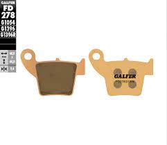 Zadné brzdové platničky GALFER RACING (pár) pre HONDA CR250/125/CRF150/CRF450/CRF250
