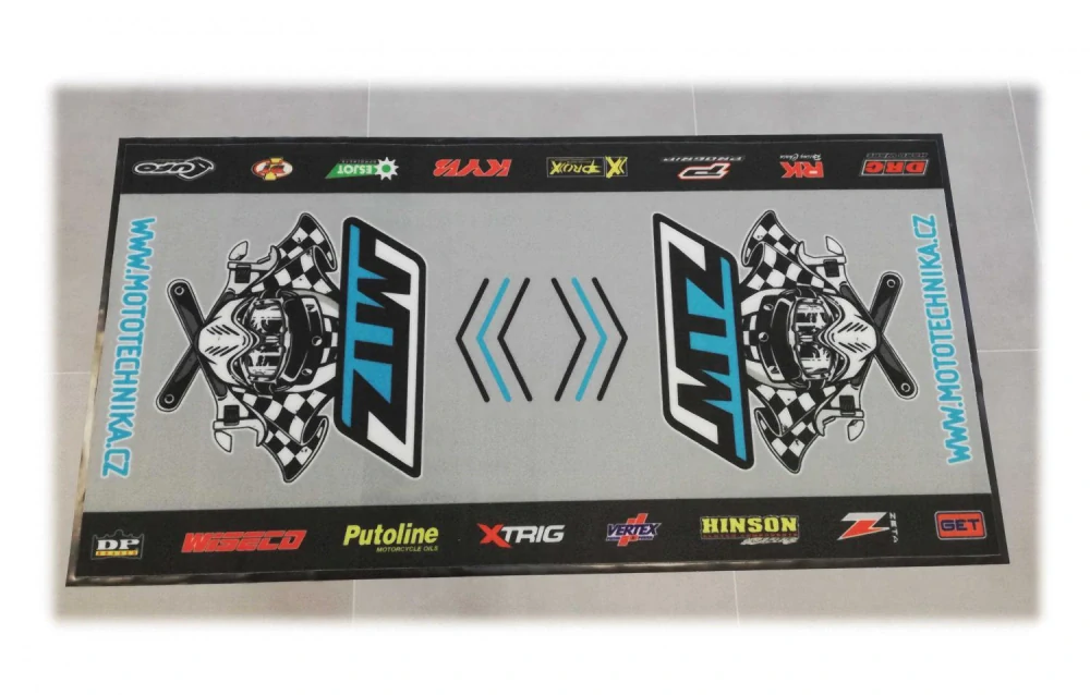 Podložka/Koberec pod motocykel MTZ Pit Mat (rozmery 100x200cm)