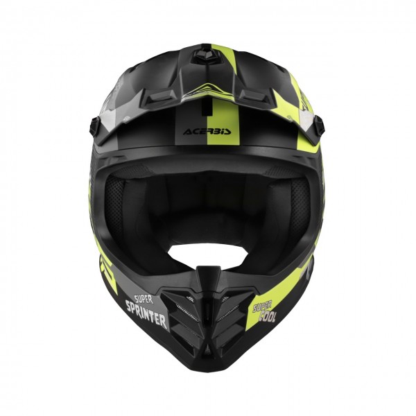 Prilba detská PROFILE JUNIOR HELMET 22-14 - BLACK/YELLOW