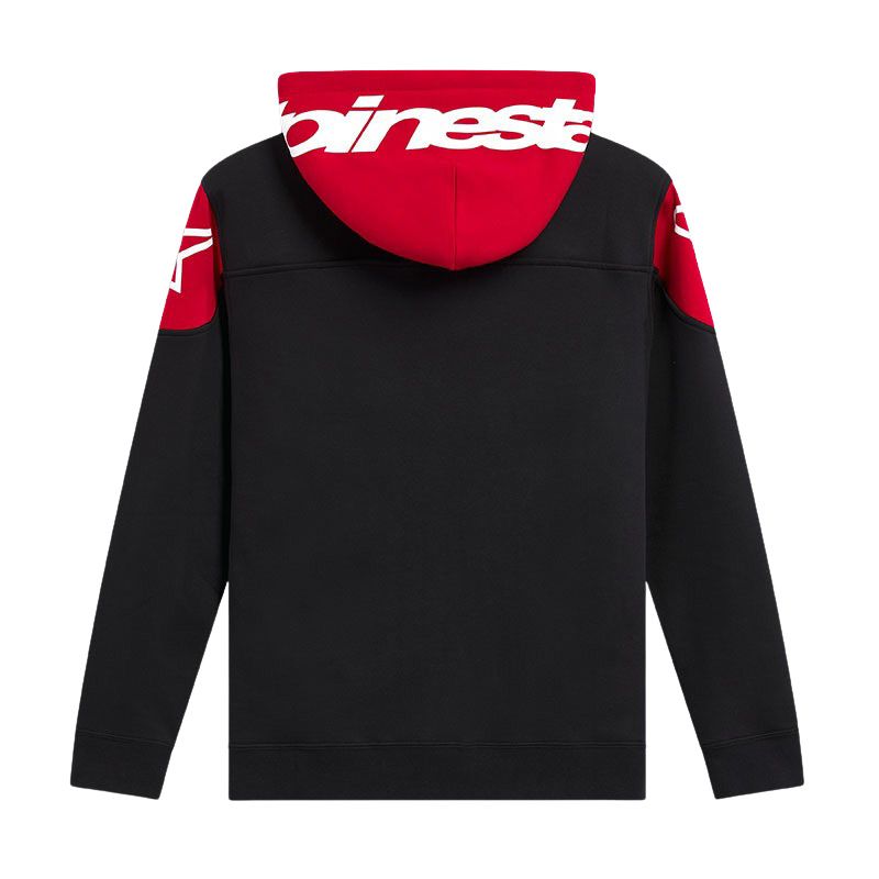 Mikina Alpinestars Session Velocity Black Red