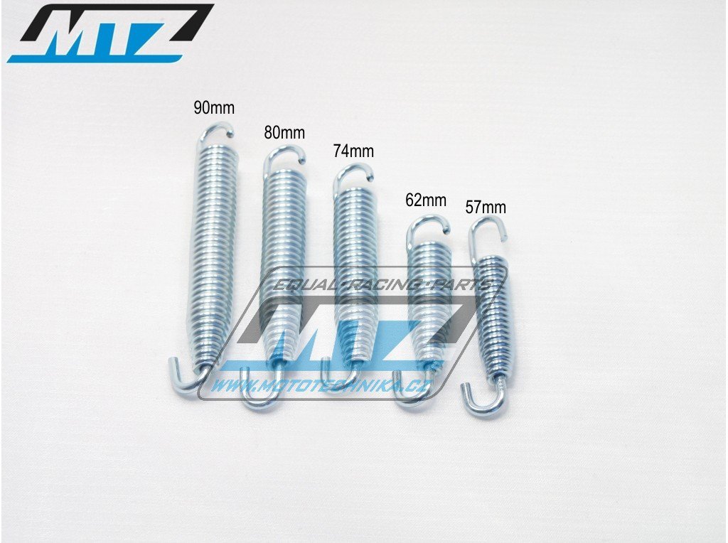 Pružina výfuku otočná - dĺžka 62mm