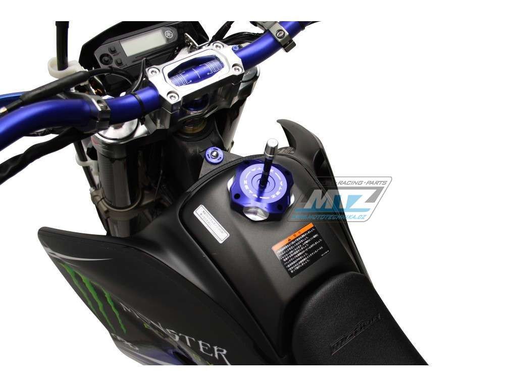 Viečko nádrže Zeta - Yamaha YZ85+YZ125+YZ250 / 04-21 + YZF250+YZF450 / 04-13 YZ125X+YZ250X / 16-21 + Kawasaki KXF250+KXF450 / 06-18 + KX250 / 05-08,19-21 + KX450 /19-21 + KX85+KX100 / 14-21 + KLX110L / 10-20 + KX250X+KX450X / 21 + Suzuki RMZ250 / 19 +