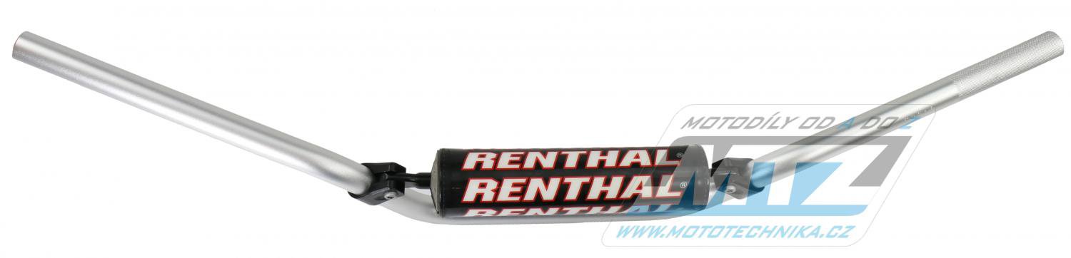 Riadidlá Renthal 78101 ATV-Race + Enduro-High (7/8” = 22mm) s polstrom - strieborné