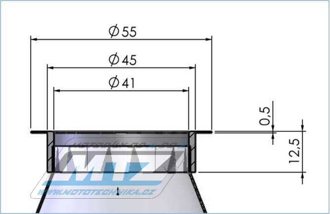 Filter nádrže Kawasaki KXF250 / 11-20 + KXF450 / 09-20