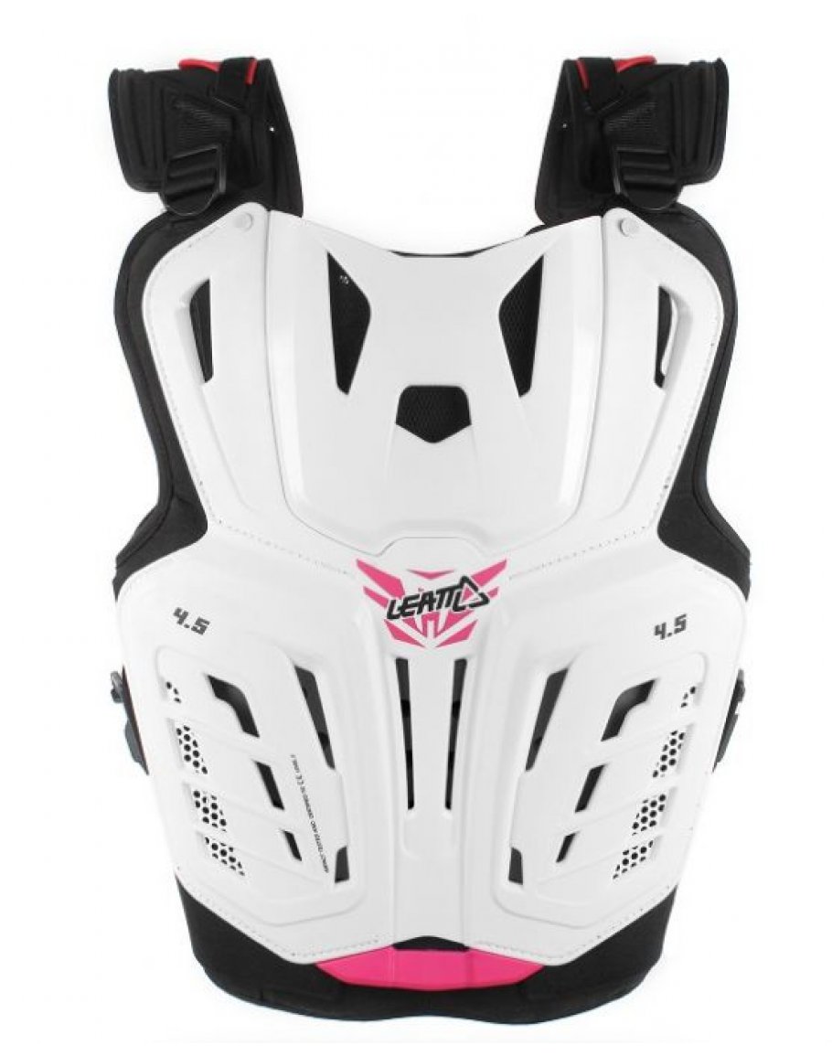 Chránič hrude Leatt 4.5 Jacki white/black