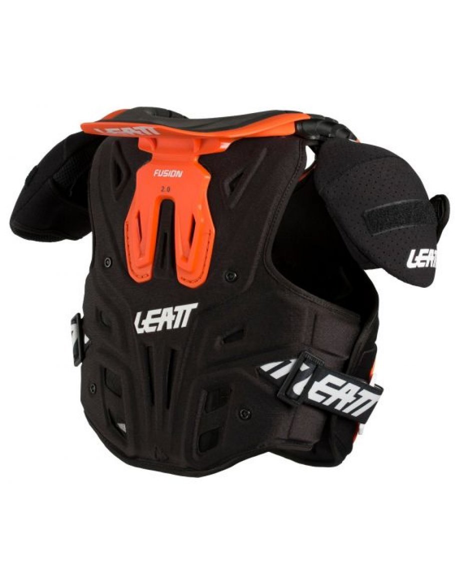Chránič hrude Leatt Fusion Vest 2.0 junior oranžový