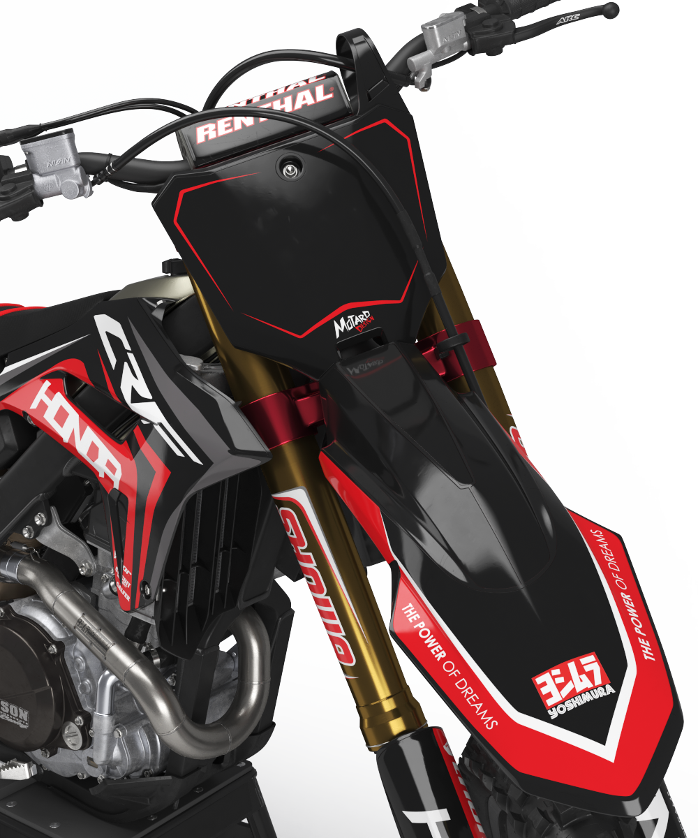 Polepy HONDA GRAPHICS KIT - LIGHTING RED