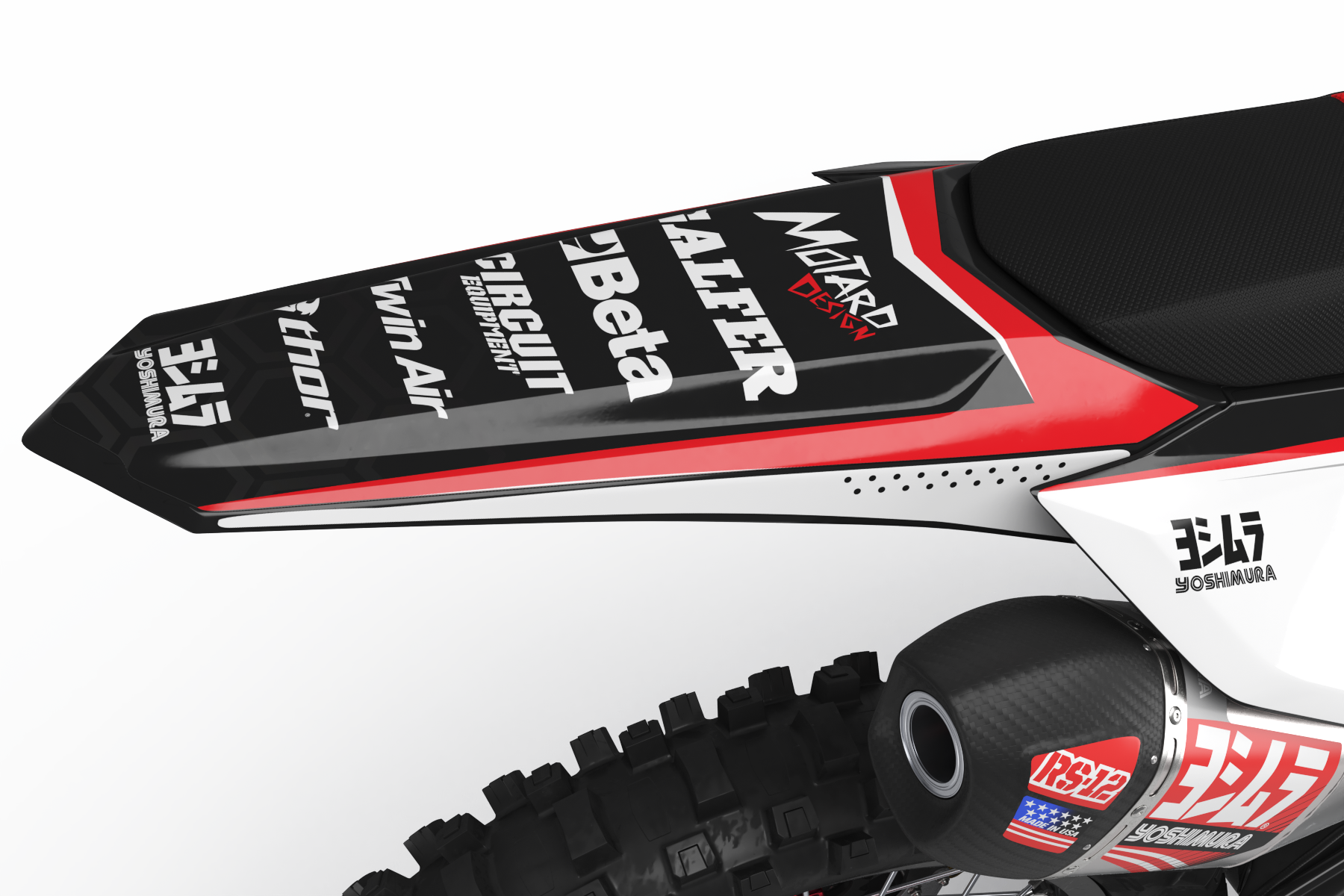 Polepy HONDA GRAPHICS KIT - PROXIMA RED