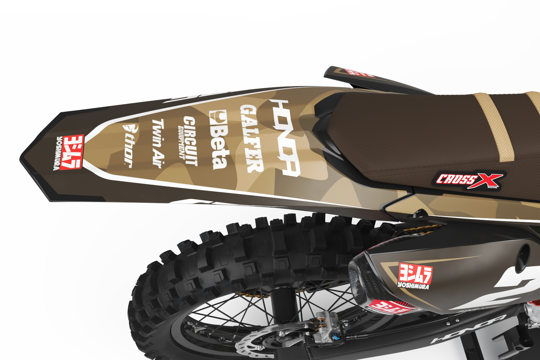 Polepy HONDA GRAPHICS KIT - CAMO