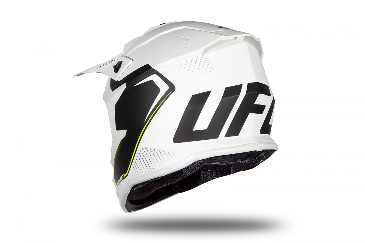 UFO Prilba INTREPID 2023 biela matná