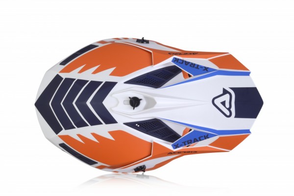 PRILBA ACERBIS X-TRACK - ORANGE/BLUE