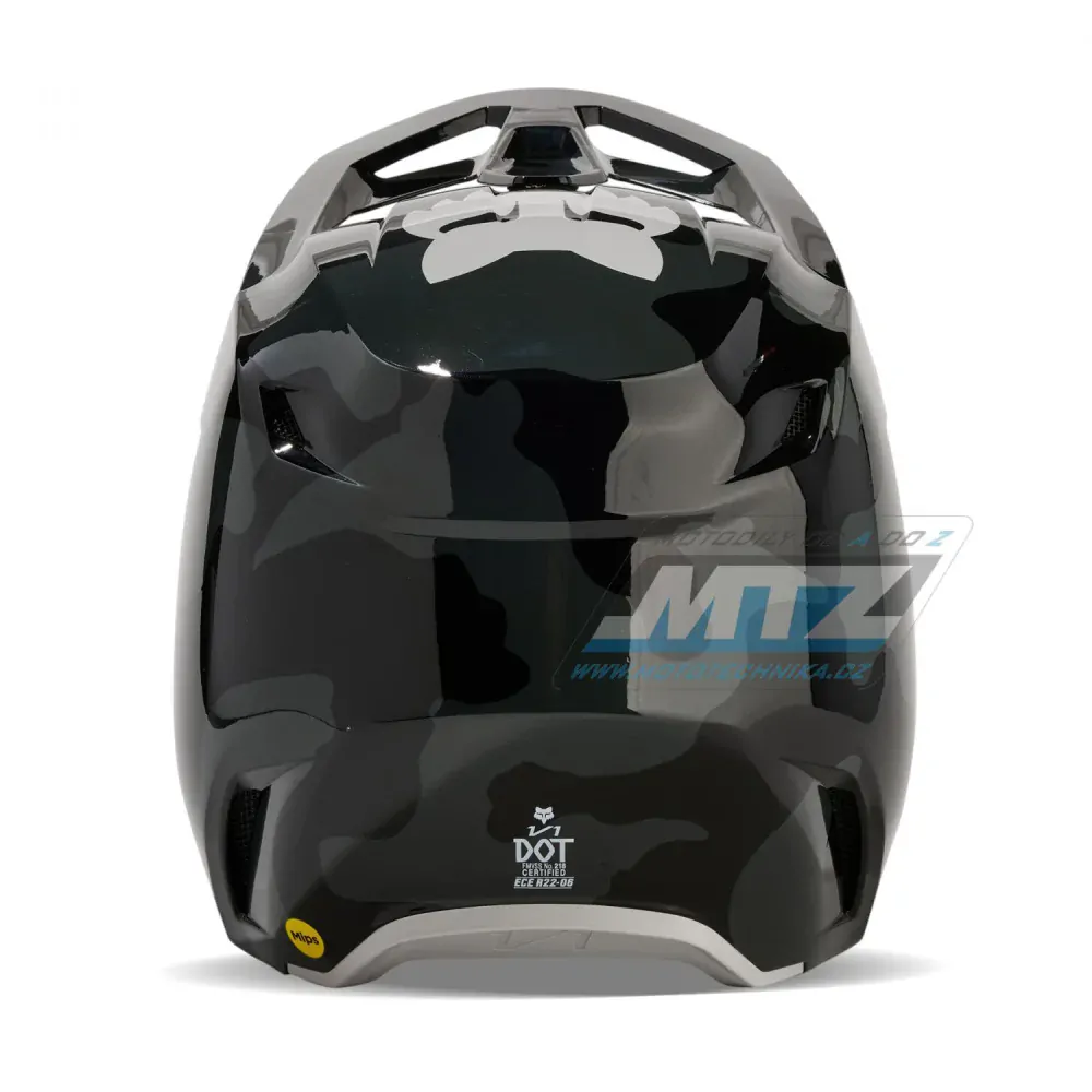 Prilba Fox V1 Bnker - čierna camo