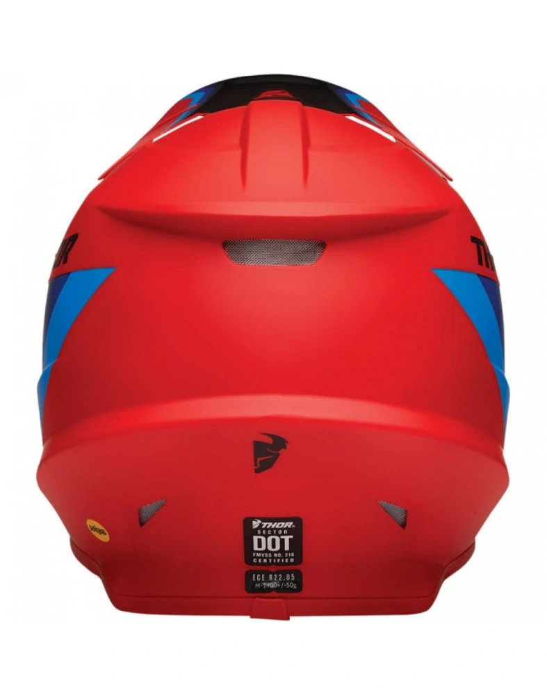 Prilba Thor Sector MIPS Runner red/blue