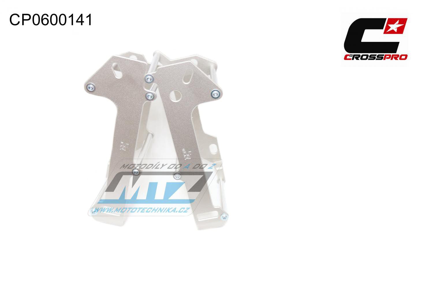 Kryty chladičov hliníkové Radiator Guard - KTM 125EXC+200EXC+250EXC+300EXC / 12-16 + 125SX+150SX+250SX +250SXF+350SXF+450SXF varňa TE125 / 14 +TE250+300/14-16 + TC125+250/14