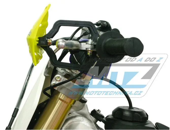 Kryty páčiek ZETA Impact-X2 vrátane montážneho kitu oranžové