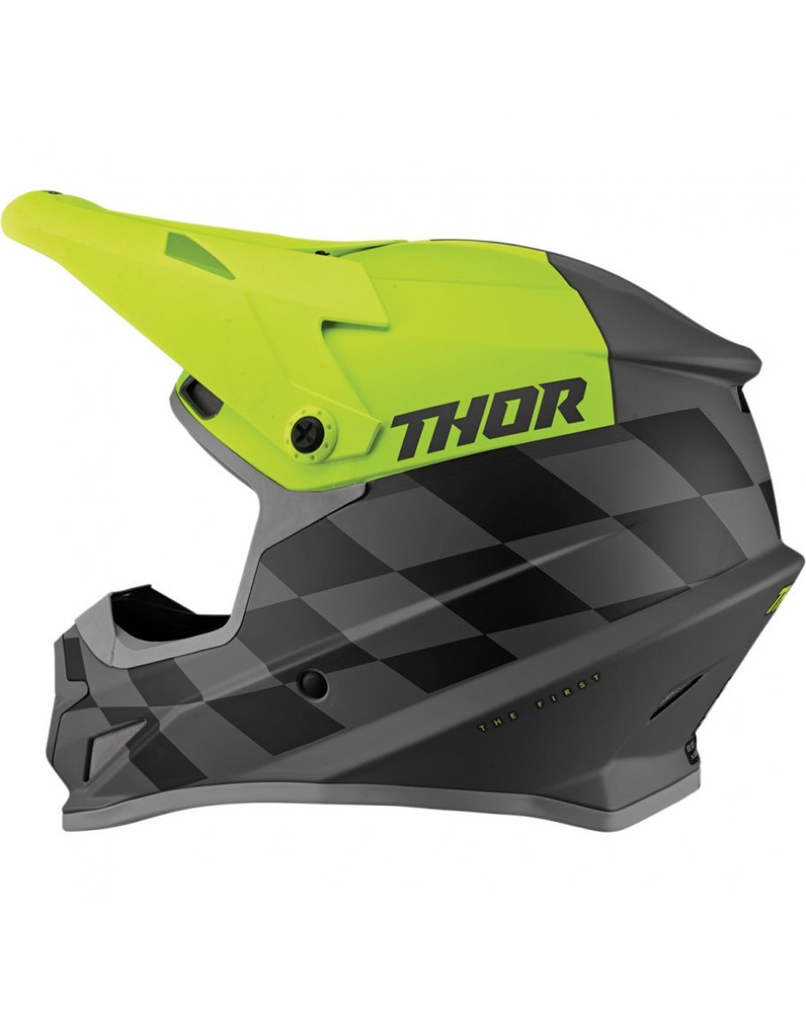 Prilba Thor Sector BIRDROCK GRAY/ACID