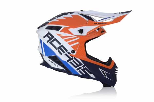 PRILBA ACERBIS X-TRACK - ORANGE/BLUE