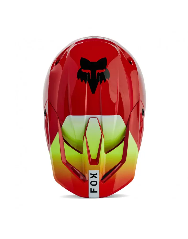 Prilba FOX V1 Ballast fluorescent red 2024