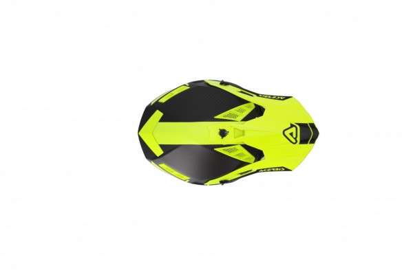 Motokrosová Prilba Acerbis STEEL CARBON - YELLOW