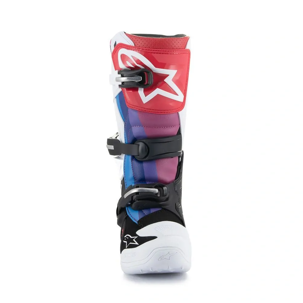 Detské čižmy Alpinestars Tech 7S White Black Rainbow