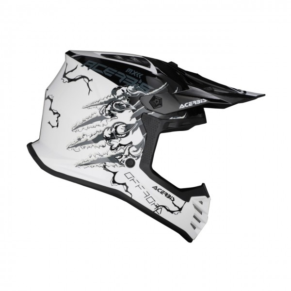 Prilba detská PROFILE JUNIOR HELMET 22-10 - WHITE/BLACK