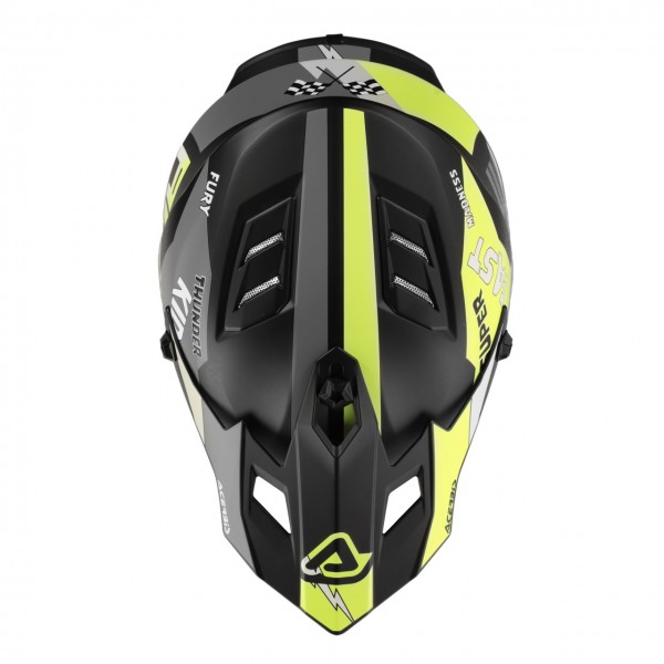 Prilba detská PROFILE JUNIOR HELMET 22-14 - BLACK/YELLOW