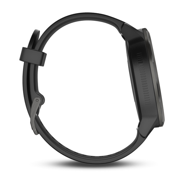 GARMIN vívoactive 3, Black Silicone, Slate