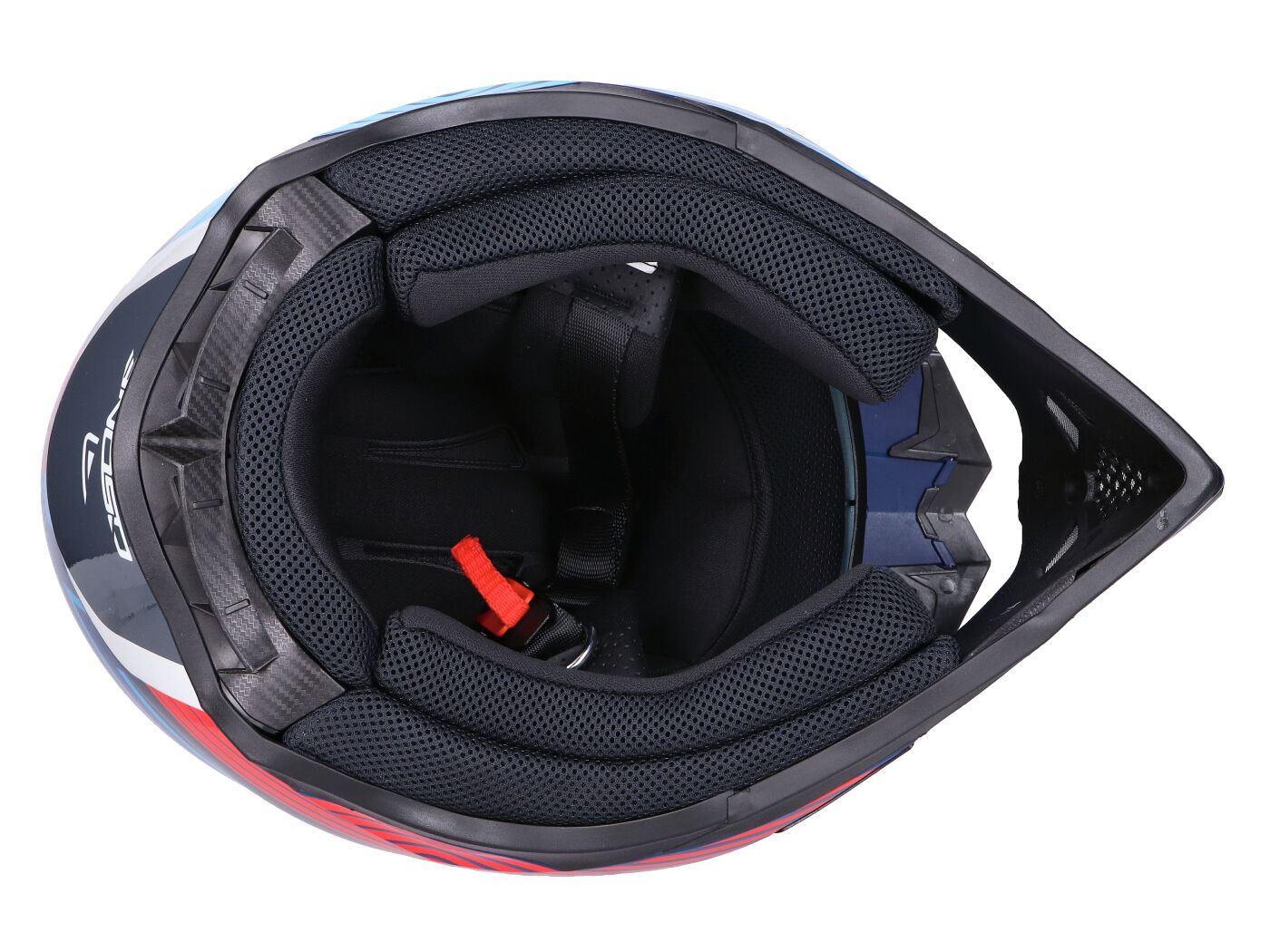 Prilba OSONE S820 MX red/blue