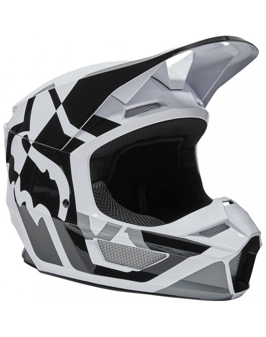 Prilba FOX V1 LUX black/white 2022