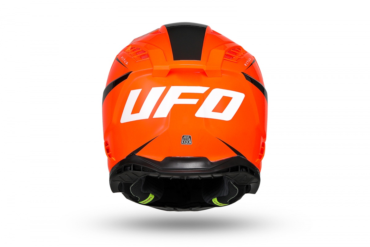 UFO Prilba ECHUS 2024 oranžová/čierna