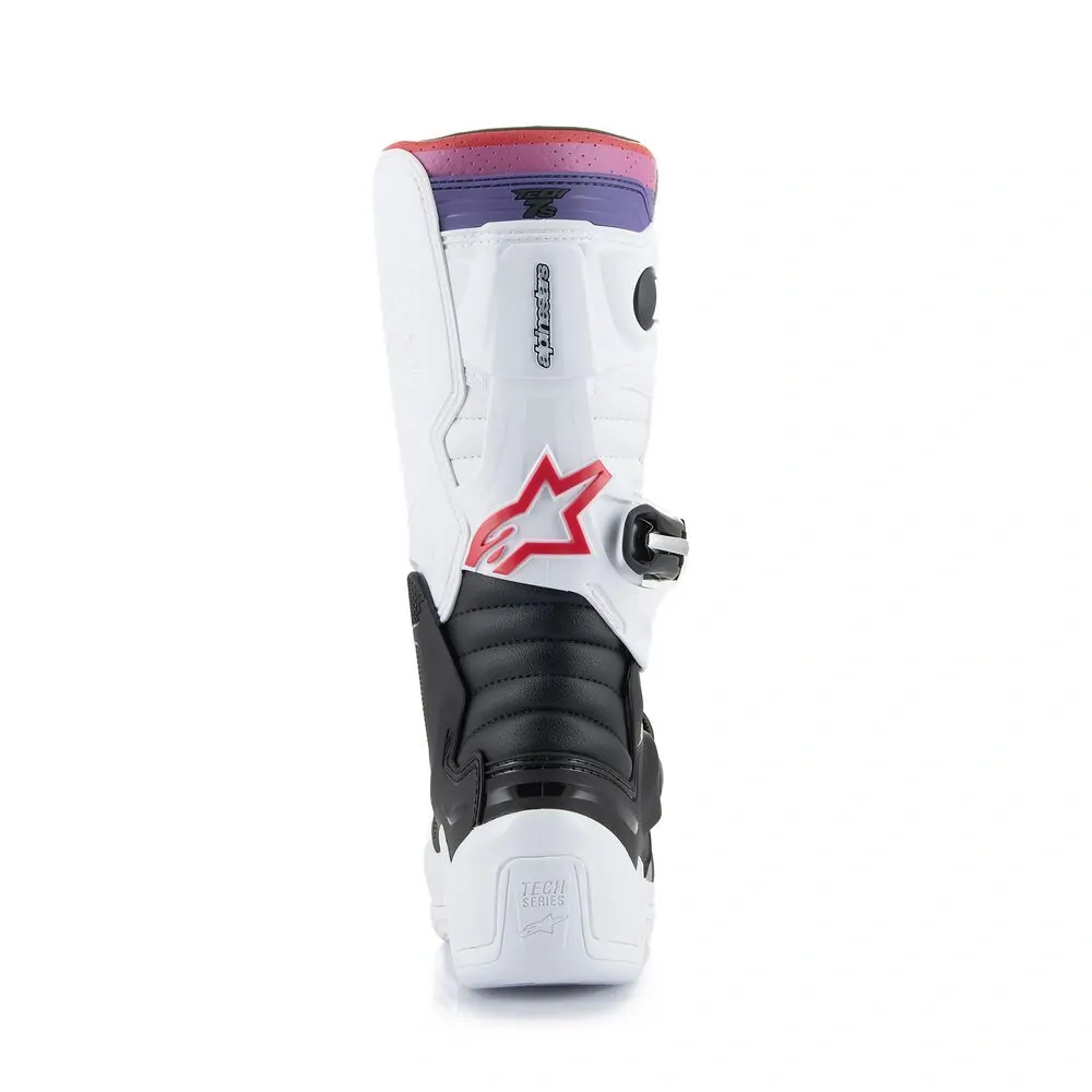 Detské čižmy Alpinestars Tech 7S White Black Rainbow